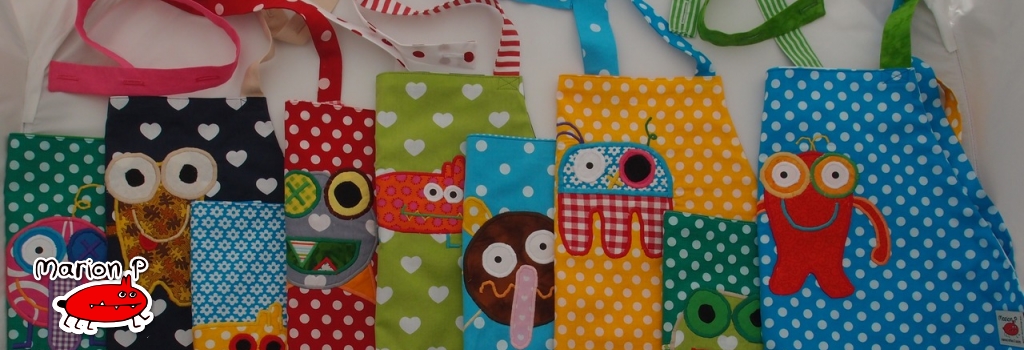 Schürze Kinderschürze Kindergartenschürze grembiule abbigliamento bambini - MarionP - Marion Pramstrahler Giacomuzzi Kinderaccessoires Kindersachen Vilpian Teis Südtirol