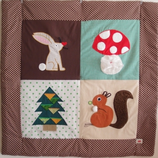 Krabbeldecke Spieldecke Kinderdecke Babydecke Kuscheldecke trapunta per gattonare trapunta carponi trapunta gattoni trapunta bimbo - MarionP - Marion Pramstrahler Giacomuzzi Kinderaccessoires Kindersachen Südtirol