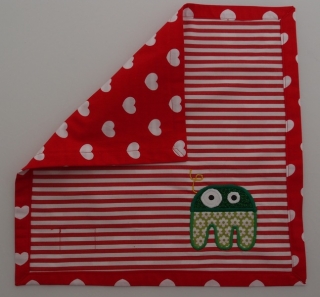 Serviette Stoffserviette Kinderserviette Kindergartenserviette tovagliolo - MarionP - Marion Pramstrahler Giacomuzzi Kinderaccessoires Kindersachen Vilpian Teis Südtirol