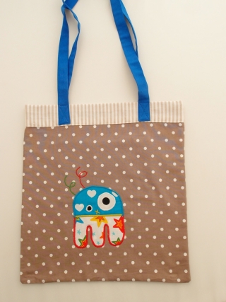 Tasche Tragetasche Einkaufstasche Schultertasche Stofftasche borsa borsone sacchetto - MarionP Kinderaccessoires accessori bimbi