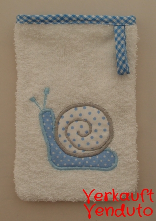 Waschlappen Kinderwaschlappen Babywaschlappen spugna strofinaccio guanto da bagno - MarionP