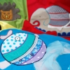 Krabbeldecke Spieldecke Kinderdecke Babydecke Kuscheldecke wilde Tiere blau Löwe Elefant Pinguin Fisch trapunta per gattonare trapunta carponi trapunta gattoni trapunta bimbo animali selvatici blu leone elefante pinguino pesce - MarionP