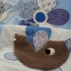 Krabbeldecke Spieldecke Kinderdecke Babydecke Kuscheldecke Baby hellblau trapunta per gattonare trapunta carponi trapunta gattoni trapunta bimbo bebè blu chiaro - MarionP