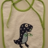 Lätzchen Babylätzchen Kinderlätzchen bavaglino bebè tovagliolo T-Rex Tyrannosaurus tirannosauro - MarionP - Marion Pramstrahler Giacomuzzi Kinderaccessoires Kindersachen Südtirol