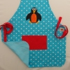 Schürze Kinderschürze Kindergartenschürze grembiule abbigliamento bambiniPinguin pinguino penguin - MarionP - Marion Pramstrahler Giacomuzzi Kinderaccessoires Kindersachen Südtirol